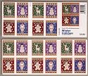 2009 WINTER HOLIDAYS ~ Double Sided Booklet of 20 x 44 cent US Postage Stamps