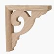 Waddell Mfg Co DT605 Decorative Scroll Bracket