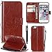 iPhone 7 Leather Case,7 Phone Case,Flidm iPhone 7 PU Leather Wallet Case Protective Flip Stand Cover for iPhone 7#004