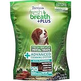 Tropiclean 20 Count Advanced Cleaning Dental Chews for Small Dogs