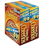 General Mills Cheerios Cereal, Honey Nut, 2 Boxes of 27.5 Ounces each