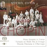 Chopin: Fantasia on Polish Airs in A major Op. 14, Piano Concerto in F minor Op. 21, Andante spianato & Grande Polonaise in E flat major Op. 22