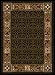 Traditional Area Rug, United Weavers China Garden Cyprus Tobacco