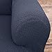 Home Fashion Designs Form Fit, Slip Resistant, Stylish Furniture Shield/Protector Featuring Lightweight Fabric. Savannah Collection Basic Strapless Slipcover Brand. (Sofa, Grey)