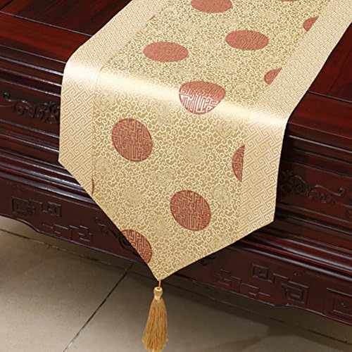 GER Simple garden table runner/ table-cloth/ long table/ flag/ flag/ Gabe/ decorative/ table/ table-R 33x200cm(13x79inch)