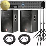 JBL JRX115 Club DJ Live Sound Loudspeakers Alto APX 1000 Stands & Cables