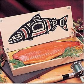 SeaBear Smoked Wild Sockeye Salmon 1 lb Fillet in Totem Gift Box by SeaBear