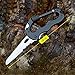 LSD Mountain Climbin Tool,stainless Steel EDC 5 in 1 Aluminum Climbing Carabiner Hook Gear Multi-functional Tool Buckle Rock Lock Keychain