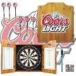 Coors Light Dart Cabinet w/ darts (fls)