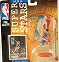 1998 - Mattel - NBA Court Collection - Super Stars - John Stockton #12 - Utah Jazz - Basketball Action Figure - w/ Upper Deck Collector Card - Limited Edition - Collectible