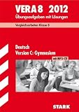 Produkt-Bild: Vergleichsarbeiten VERA 8. Klasse; Deutsch Version C: Gymnasium mit MP3-CD 2012; &Uuml;bungsaufgaben mit L&ouml;sungen.