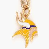 Minnesota Vikings Chain Necklace with NFL Team Logo Pendant