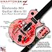 Big Kiss Red on Pink Skin by WraptorSkinz TM fits Nintendo Wii Guitar Hero III (3) Les Paul Controller (GUITAR NOT INCLUDED)