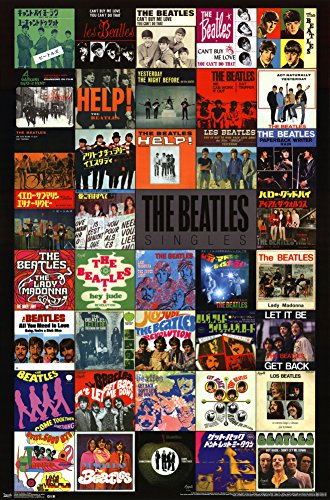 The Beatles - Singles Poster 22 x 34in