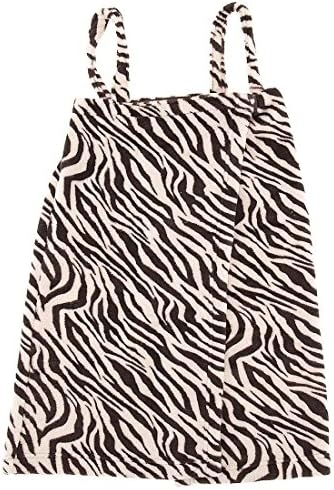 Natural Uniform Womens XS-XXL Zebra Print Shower Wrap XS