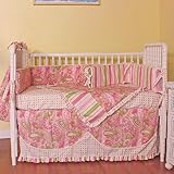 Hoohobbers 4-Piece Crib Bedding, Paisley