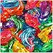 BEADTIN Jelly Mix Transparent Marine Life Pony Beads (2oz)