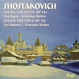 Shostakovitch: Sonatas For Violin And Viola