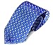 Mens Tie and Boys Tie | Designer Necktie | 100% Silk Lacrosse Design Sports Neck Tie (Crossed Lacrosse Sticks Pattern)