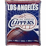 Los Angeles Clippers Jacquard Woven Blanket Throw