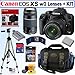 Canon Rebel XS 10.1MP Digital SLR Camera Bundle Black