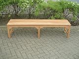 TEAK CLASSIC BENCH 1.8 METRES CONSTRUCTED OF GRADE A TEAK