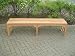 TEAK CLASSIC BENCH 1.8 METRES CONSTRUCTED OF GRADE A TEAK