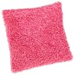 Brentwood Fifi Knife Edge 18-Inch Pillow, Hot Pink
