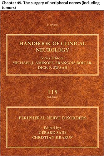 Peripheral Nerve Disorders: Chapter 45. The surgery of peripheral nerves (including tumors) (Handbook of Clinical Neurology)