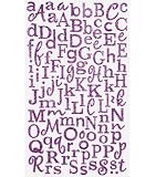Making Memories Cheeky Shimmer Alphabet Stickers - MANY COLORS