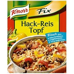 Knorr Fix f�r Hack-Reis Topf, 23er Pack (23 x 49 g Beutel)