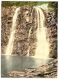 Ess-na-Crub Fall. Glenariff. Co. Antrim, Ireland wall sized print (photochrom) photochrome , 14x18