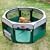 Portable Fabric Puppy and Pet Play Pen - Medium
