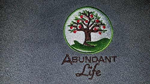 Yoga Towel by Abundant Life - Improve Mat Grip and Reduces Slipping During Your Hot Yoga, Bikram Yoga and Pilates Session - Super Absorbent Micro Fiber, Machine Washable (Grey)