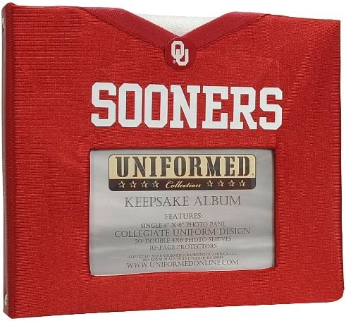 UNIFORMED University of Oklahoma Keepsake/Photo Album