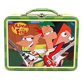 Phineas & Ferb w/ Guitars & Candace Metal Lunch Box Lunchbox