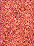 Eigenschaften Décopatch / Decopatch Papier Kaleidoskop Ornamente Orange/Violett/Gold