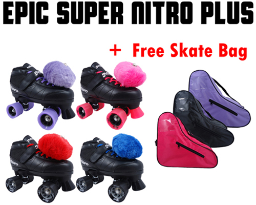 Epic Super Nitro Plus Quad Speed Skates