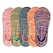 FAYBOX Women Cotton No Show Liner Socks Low Cut Non Slip 3Pack 5 Pack