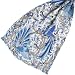 Silk Shawl Amate in White