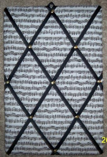Musical Notes French / Memo Board (10" X 15")