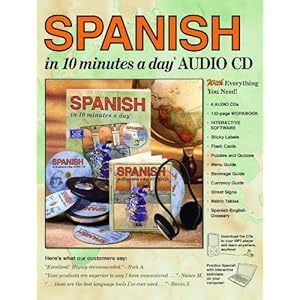 SPANISH in 10 minutes a day® AUDIO CD