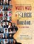 Who's Who In Black Houston