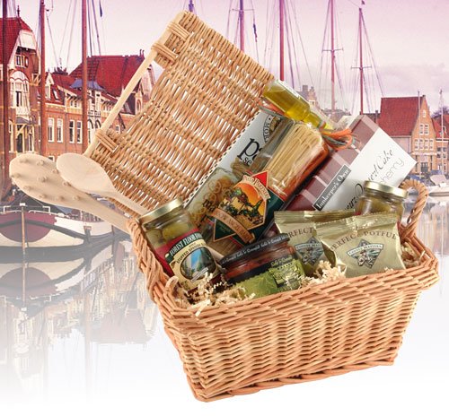 Dinner for 2 Gift Basket