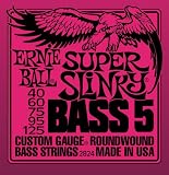 Ernie Ball 2824 Power Slinky 5-String Bass Set