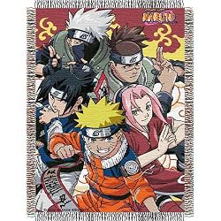 Naruto Crew Triple Woven Jacquard Throw (48x60")"