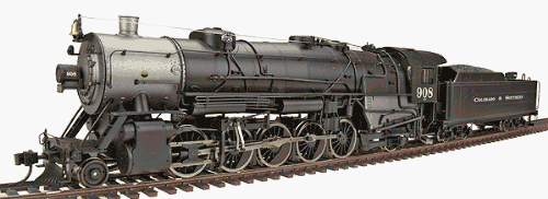 Proto 2000 Heritage Series Steam USRA Heavy 2-10-2 Powered; Standard DC – Erie #4224 – Southern Valve Gear B0027IRCAE