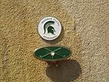 MICHIGAN STATE HAT CLIP / BALL MARKER 1 COIN - NEW