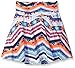 Amy Byer Girls' Big Print Knit Foldover Skirt