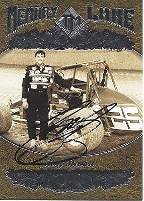 AUTOGRAPHED Tony Stewart 2012 Press Pass Total Memorabilia MEMORY LANE (#14 Office Depot Racing Team) INSERT Signed Collectible NASCAR Trading Card with COA